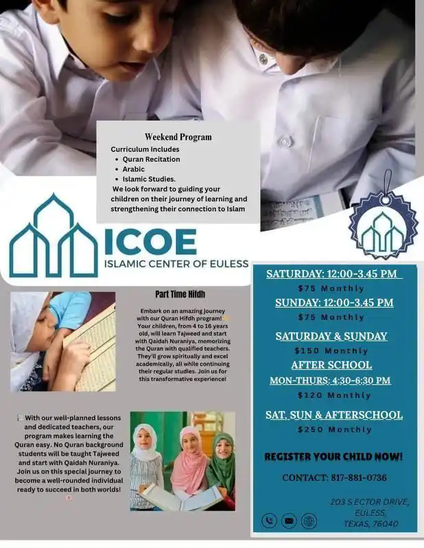 Weekend and After School Programs